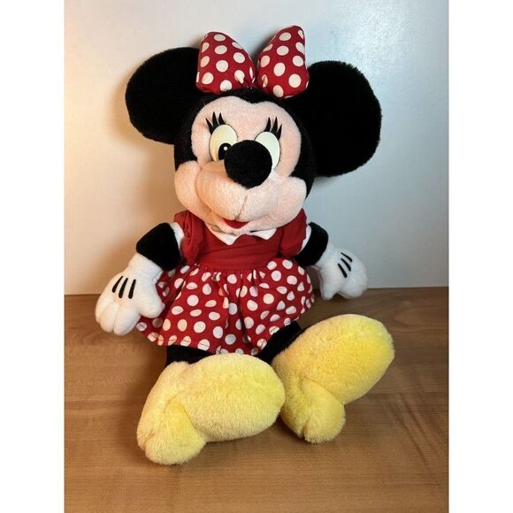 Vintage Minnie Mouse Plush Memorabilia Disney World Walt Disney 14” - Picture 1 of 7